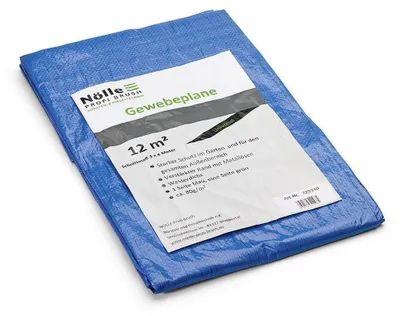 Produktbild von Nölle Abdeckplane 2,0 x 3,0 m blau 80,0 g/m²
