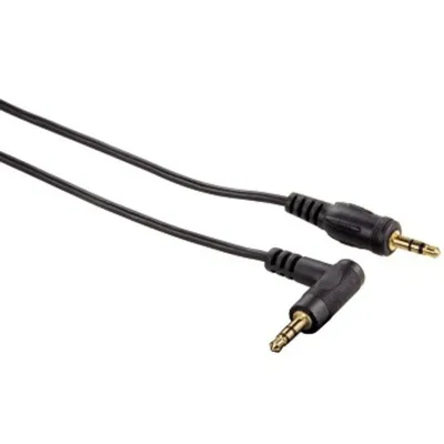 Immagine prodotto di Cavo jack Hama, spina - spina, 3,5 mm, 0,75 m Cavo audio 0,75 m 3,5 mm nero