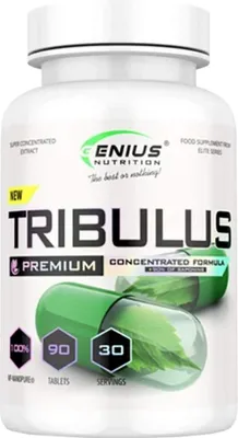 Produktbild von Tribulus Bockshornkleextrakt Nahrungsergänzungsmittel zur Unterstützung des hormonellen Gleichgewichts