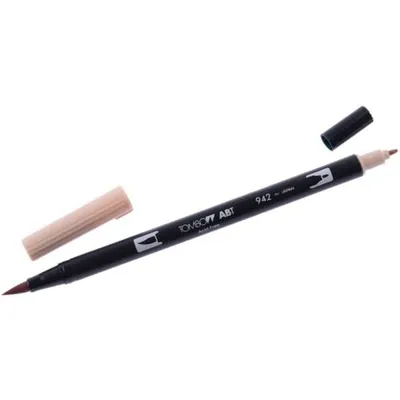 Productafbeelding van Tombow ABT-942ABT Dubbele Brush Pen, kleur: cappuccino