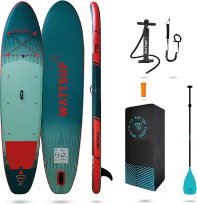 Produktbild von WattSUP F12 SUP Board Stand Up Paddle Surf-Board Paddel ISUP 366x84cm