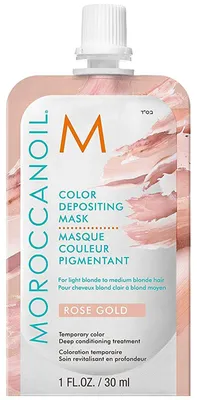 Produktbild von Moroccanoil - Color Depositing Mask - Rose Gold - 30 ml