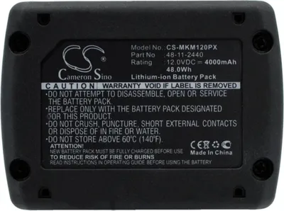 Image de Batterie pour Milwaukee C12 FM, etc.