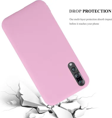 Obrázok produktu pre Cadorabo puzdro pre Huawei P20 PRO / P20 PLUS ochranné puzdro v ružovej farbe puzdro na mobilný telefón TPU silikónový kryt