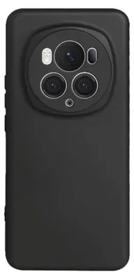 Produktbild von Für Honor Magic 6 Pro Silikon TPU Schutz Handy Hülle Tasche Case Cover Schwarz