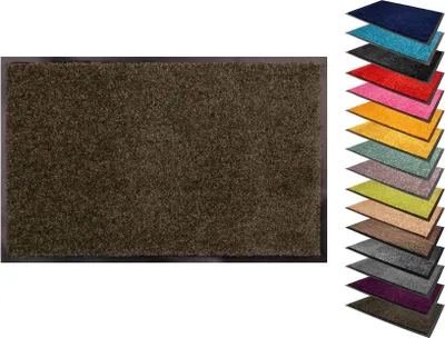 Produktbild von Primaflor Schmutzfangmatte SYDNEY - Khaki - 80x120cm - 16 Farben & 9 Größen - Strapazierfähige Türmatte, Rutschfester Türvorleger, Sauberlaufmatte