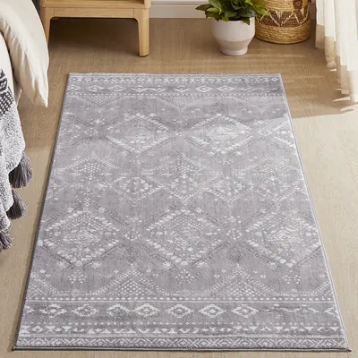 Produktbild von SONGMICS HOME Teppich, 80 x 150 cm, Wohnzimmerteppich, rutschfest, flauschig