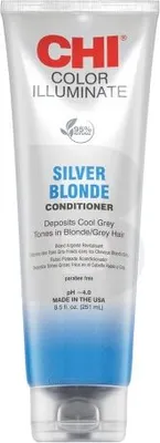 Produktbild von CHI Ionic Color Illuminate Conditioner Tönungsconditioner für Wiederbelebung der Farbe Silver Blonde 251 ml