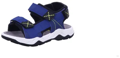 Imagen del producto de Sandalias para niños Lurchi, modelos 54169-28, 54169-29, 54169-30, 54169-31, 54169-32, 54169-33, 54169-34, 54169-35. Código: LUR-74L8193004. Color: azul cobalto y verde lima. Talla: 29