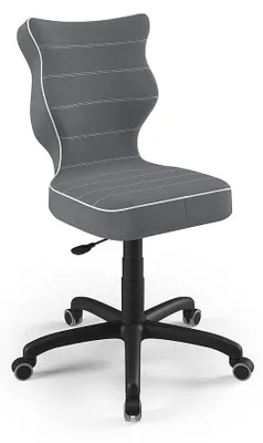 Zdjęcie produktu dla Krzesło Wzrostowe Dla Dzieci I Młodzieży, Ergonomiczne Krzesło Do Biurka, Dla Osób O Wzroście 146-176 Cm, Model Petit Schwarz Jasmine 33