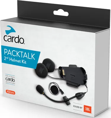 Obrázek produktu pro Cardo PACKTALK Second Helmet Kit Sound by JBL Intercom - černý