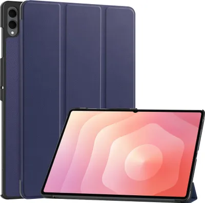 Produktbild von Schutzhülle für Galaxy Tab S11 Ultra, Bizon Case Tab Croc, Dunkelblau