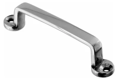 Produktbild von Polierter Griff aus Flachmaterial, 100 mm, 25 mm