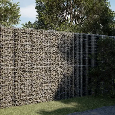 Produktbild von Maison Exclusive - Gabione mit Deckel 200x100x200 cm Verzinktes Eisen