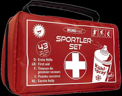 Produktbild von Erste Hilfe Sportler-Set 43-tlg. inkl. Kühlspray