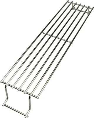 Produktbild von "Grillclub" Edelstahl Warmhalterost für Weber SPIRIT 200 Serie ab Baujahr 2013 / Knöpfe vorn