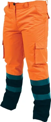 Zdjęcie produktu dla Yato YT-80958, Spodnie, Każda płeć, Czarny, Pomarańczowy, XL, 6 kiesz., 1 kiesz.