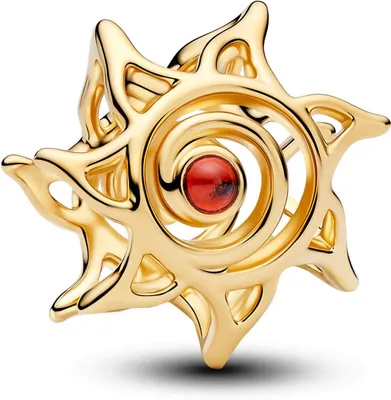 Zdjęcie produktu dla PANDORA MOMENTS Charm „Słońce”, pozłacany 764625C01