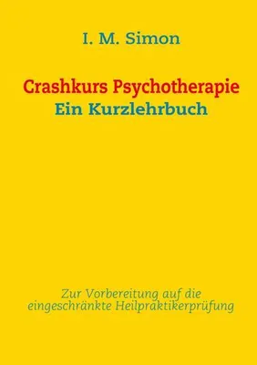 Produktbild von Crashkurs Psychotherapie