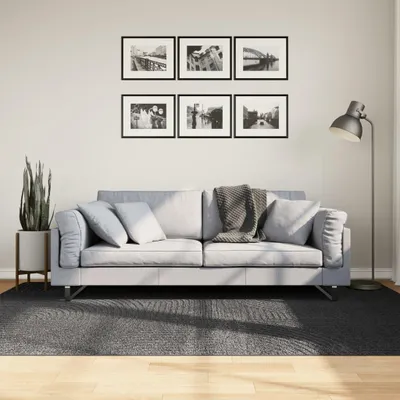 Obrázek produktu pro Koberec IZA krátký vlas Scandi styl antracit 160x230 cm
