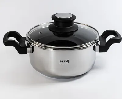 Produktbild von BEEM Vitatherm Schnellkochtopf Set 4L – Edelstahl, Antihaft für alle Herdarten