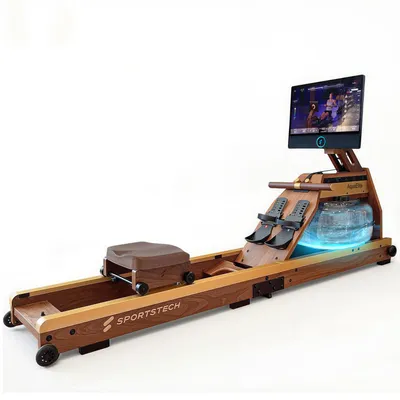 Produktbild von Sportstech AquaElite, Wasserrudergerät für zu Hause.