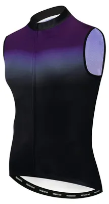Productafbeelding van Heren Fietsjersey Vest - Ademend en Sneldrogend - Zwart