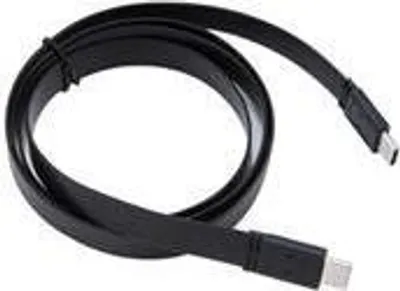 Produktbild von Akasa AK-CBUB46-10BK, 1 m, USB C, USB C, USB 3.2 Gen 2 (3.1 Gen 2), 10 Gbit/s, Schwarz