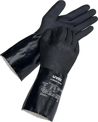 Produktbild von uvex Schutzhandschuh u-chem 3100 schwarz Gr. 11