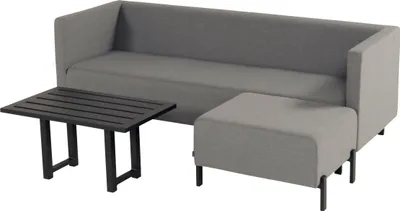 Produktbild von Sunbrella Hartman Dion Lounge Set, inklusive Beistelltisch