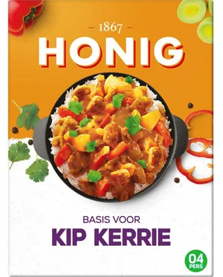 Zdjęcie produktu dla Honey Kip Kerrie 59 g – Mieszanka przypraw pikantnych do dań z drobiu