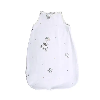 Produktbild von Lorelli Baby-Sommerschlafsack Summer, Lnge 100 cm Breite 50 cm, 100% Baumwolle wei grau