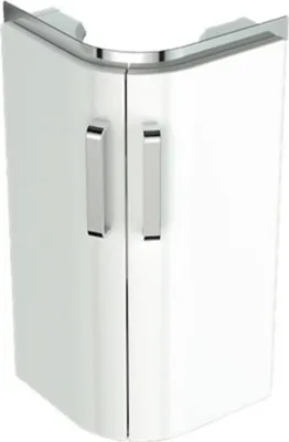 Produktbild von Geberit GE Eck-HWB-Unterschrank RENOVA COMPACT 300x605x300mm Ko we ma Fr we hgl