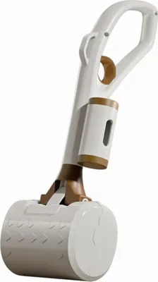 Produktbild von INF Hundekot Schaufel mit Langem Griff, Kotaufnehmer mit Beutelspender Khaki