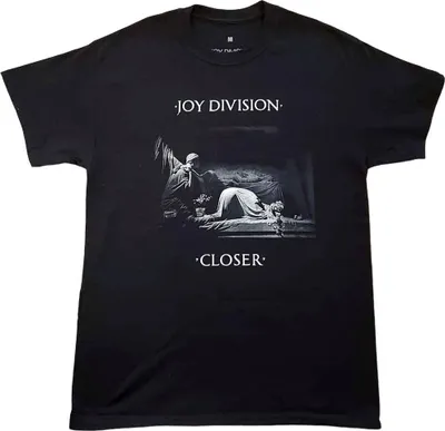 Immagine prodotto di T-shirt a maniche corte, modello "Classic Closer" dei Joy Division, colore nero