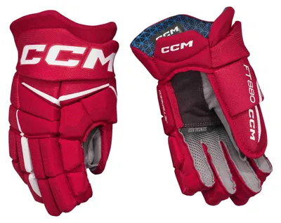 Produktbild von Handschuhe CCM JETSPEED FT880 Senior rot/weiss 15 Zoll