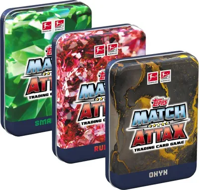 Produktbild von Topps Match Attax 2022/23 - Alle 3 verschiedenen Mini Tin Boxen
