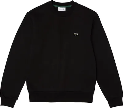 Produktbild von Lacoste Herren Sport Bio Baumwolle Fleece Crew Pullover - SH9608, Farbe:Schwarz, Textil:M