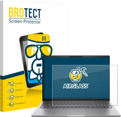 Produktbild von BROTECT Schutzglas für HP ZBook 8 G1i 16" Schutzfolie Panzer Folie Glas Display Schutz klar