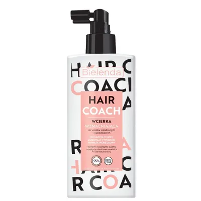 Zdjęcie produktu dla Bielenda Hair Coach Wzmacniająca wcierka do włosów osłabionych i wypadających, 150ml