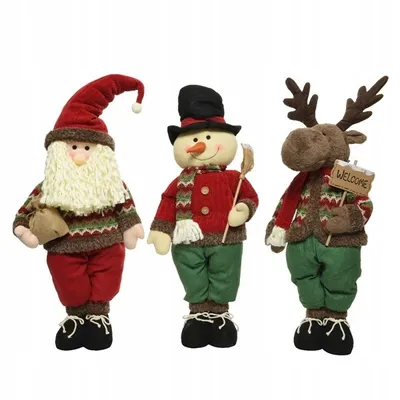 Obrázok produktu pre Vianočná dekoratívna figúrka mix 66 cm x 14 cm