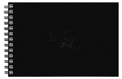 Produktbild von Rhodia Touch, Watercolor Book, 100% Hadern 300g, 20 Bl, A5 Quer Schwarz 116145C