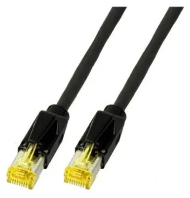 Productafbeelding van EFB Elektronik K3130.2, 2 meter, Cat6a, S/FTP (S-STP), RJ-45, RJ-45, zwart