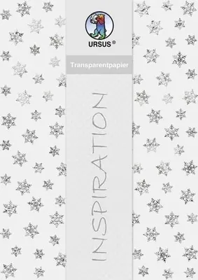 Produktbild von Transparentpapier Silver Style 115g/qm A4 VE=5 Blatt Schnee