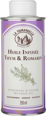 Produktbild von La Tourangelle - Thymian und Rosmarin infundiertes Rapsöl