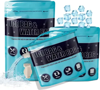 Produktbild von FALTBARER WASSERBEHÄLTER 3er-Set Behälter 2,5 kg + 5 kg Tourist