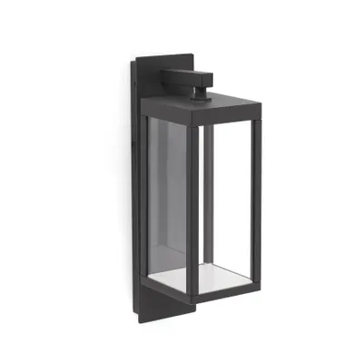 Produktbild von Faro 74453, Wandbeleuchtung für den Außenbereich, Dunkles Grau, Aluminium, IP54, I, 13 W