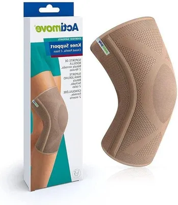 Obrázek produktu pro Kolenná bandáž s uzavřenou čéškou XL, béžová