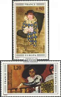 Produktbild von Briefmarken Frankreich 1975 Mi 1915-1916 (kompl.Ausg.) postfrisch Gemälde