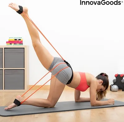 Produktbild von InnovaGoods Widerstandsbänder für das Training der Gesäßmuskulatur – 18 kg Widerstand